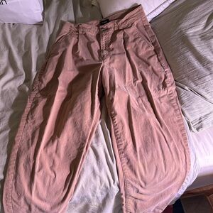 Express Tapered Ankle Super High Rise Pant